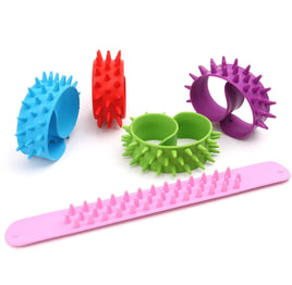 Spiky Snap Bracelet Green